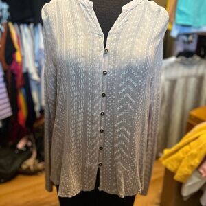 Lucky Brand Black and Pink Knit Top